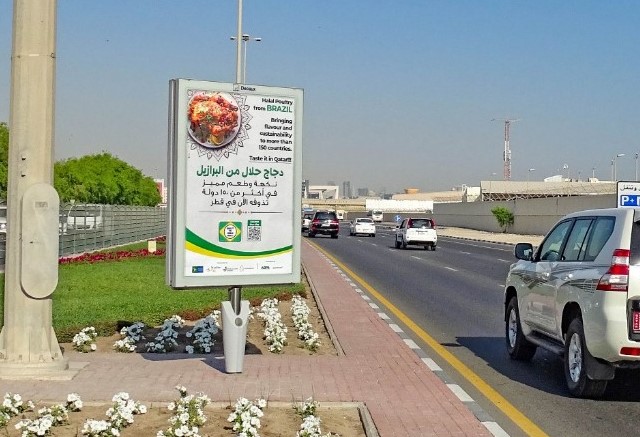 ABPA & ApexBrasil reforçam laços com mercado islâmico em campanha nas avenidas de Doha
