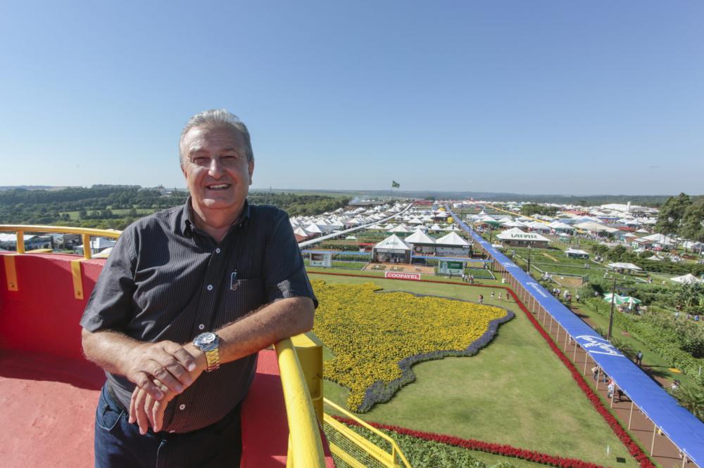 O presidente da Coopavel, Dilvo Grolli: evento é aberto a líderes, cooperados e imprensa Crédito: Assessoria