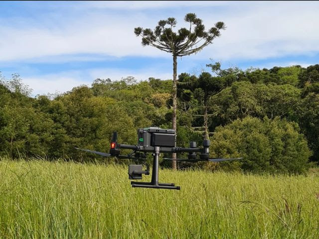 As magens são adquiridas por sensores multiespectrais e termais de alta resolução embarcados em drones (Foto: divulgação/Epagri)