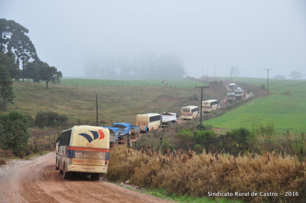 O pedido para asfaltar a Estrada do Socavão era um pedido antigo da comunidade rural e urbana.