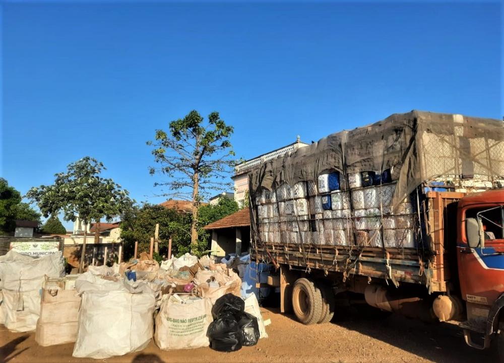 Desde 2021, a empresa participa do Projeto Campo Limpo, uma ação coordenada pelo Instituto Nacional de Processamento de Embalagens Vazias (InpEV).
