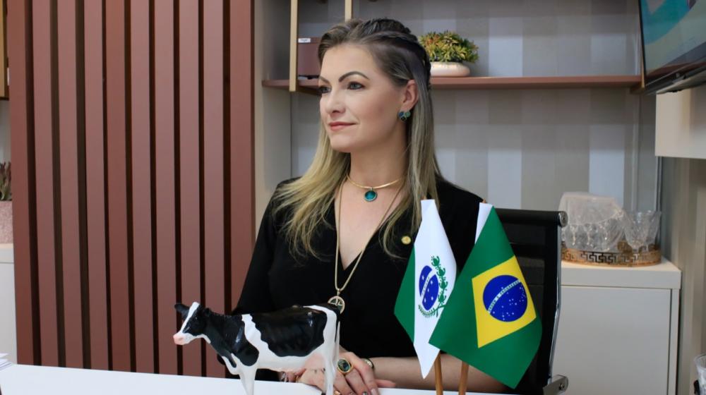 A primeira reunião remota do fórum ocorreu no dia 6, e contou com seis produtores da categoria da agricultura familiar - até 500 litros de leite. Foto de Francisco Moreira