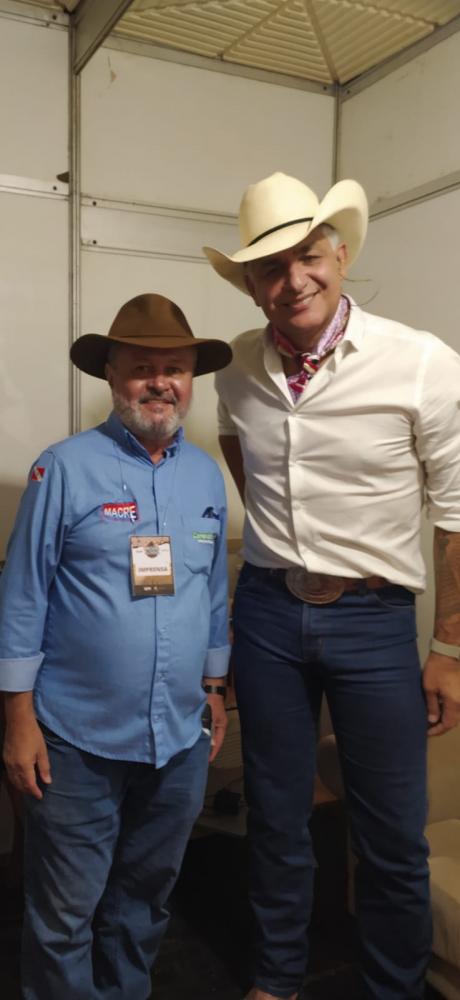 Jornalista Lima Rodrigues e Marco Brasil.