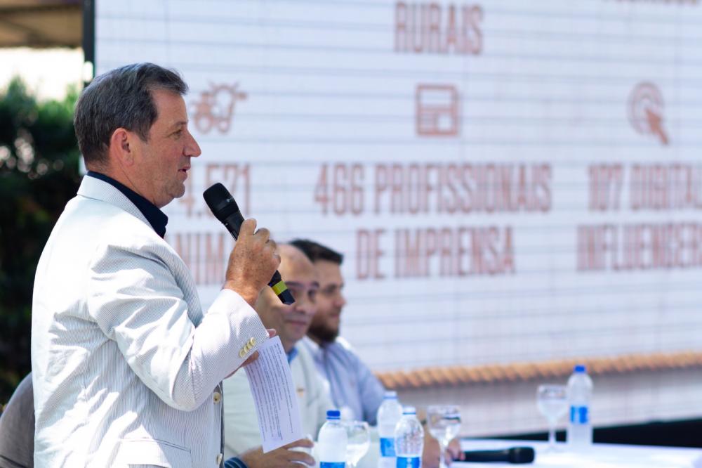 Diretor Comercial da Sociedade Rural do Paraná, Nivaldo Benvenho. 
