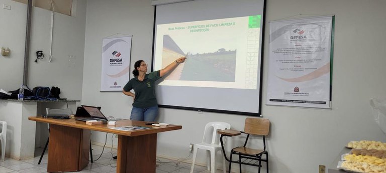 A reunião tratou de promover um alinhamento institucional entre SFA e CDA em relação às estratégias utilizadas na prevenção da influenza aviária. 