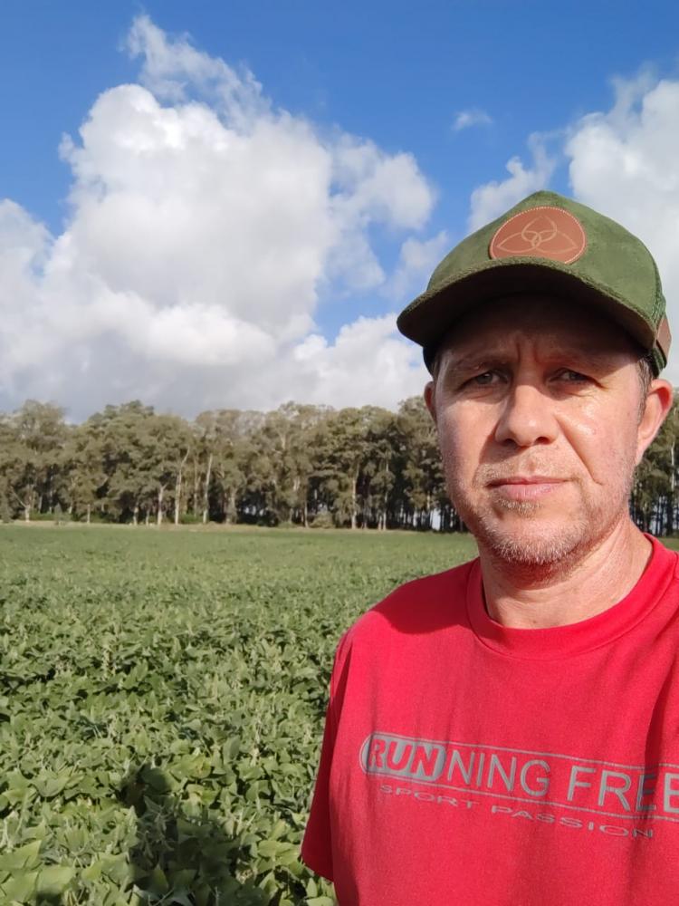 Produtor rural Eder Leomar dos Santos