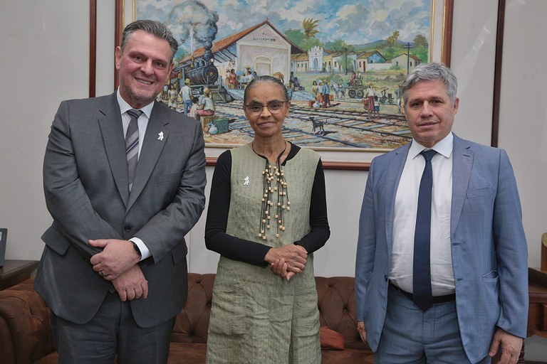  Ministros Carlos Fávaro, Marina Silva e Paulo Teixeira se reuniram para discutir as diretrizes do Plano Safra 2023-2024. Fotos Mapa
