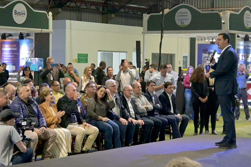 A ExpoFrísia e Digital Agro, realizada em Carambeí, na região dos Campos Gerais no Paraná, é uma feira que oferece fóruns, palestras e apresentações sobre inovações em tecnologia e agronegócios. Foto Toninho Anhaia