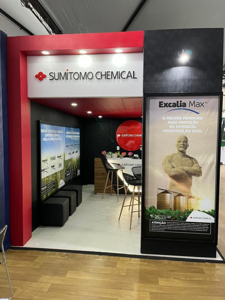 No evento, que acontece entre os dias 1 e 5 de maio em Ribeirão Preto (SP), o público terá acesso ao Excalia Max, o fungicida gigante em performance para a cultura da soja, e as soluções ProGibb e SumiMax para a cana-de-açúcar.