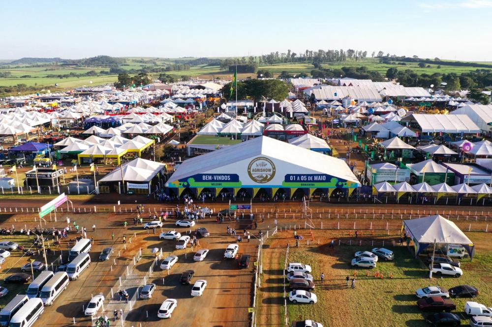 Agrishow 2023 movimentou o recorde de R$ 13,290 bilhões em negócios, segundo levantamento da Associação Brasileira da Indústria de Máquinas e Equipamentos (Abimaq). 