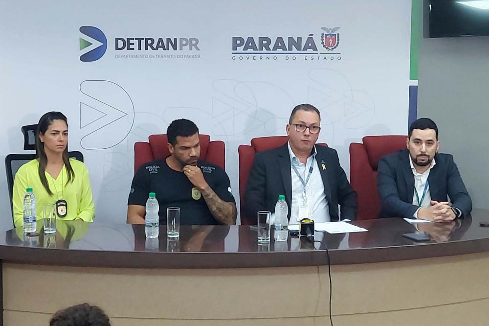 Estado alerta para golpes com sites que cobram agendamentos e fraudam IPVA e leilões Foto: Detran