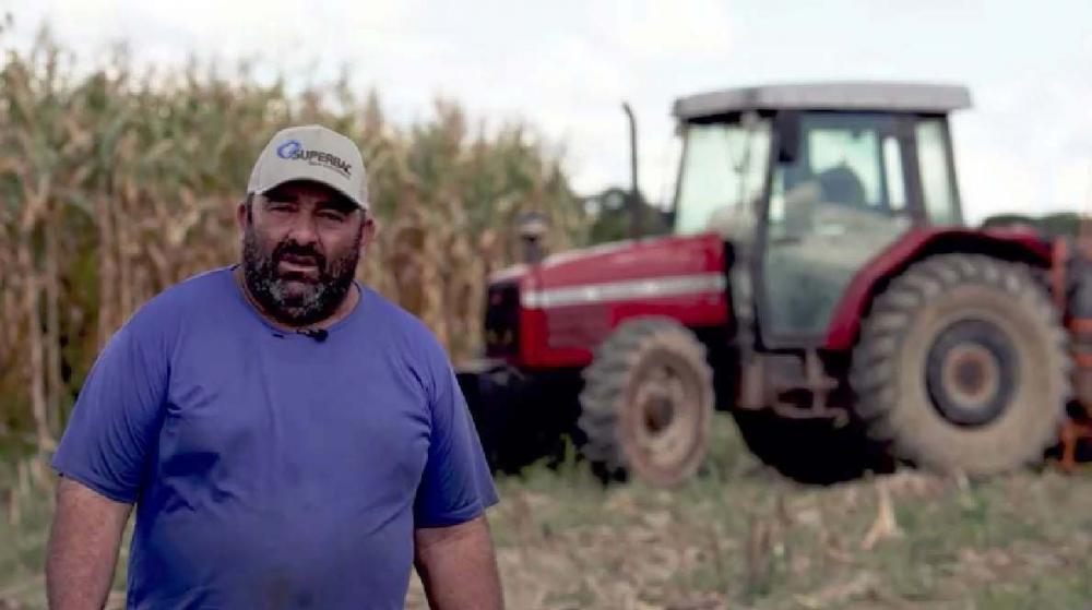 Produtor rural Odirlei Cereser celebra resultados