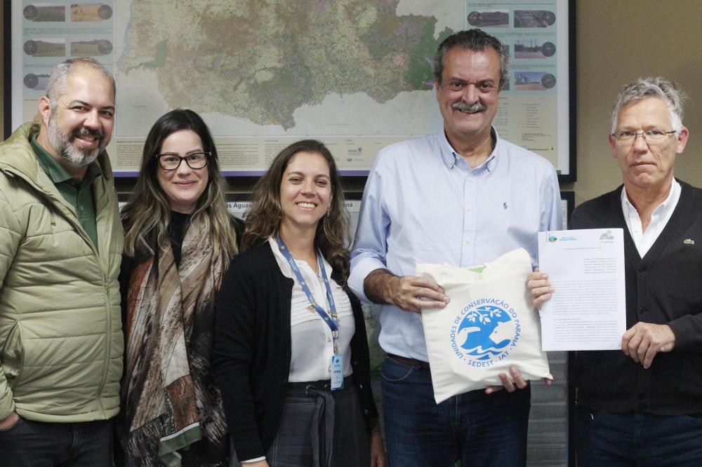 No Dia Mundial do Meio Ambiente, IAT formaliza acordo de cooperação com o Criadouro Onça Pintada para a reintrodução de animais silvestres nas Unidades de Conservação (UCs) do Paraná Foto: Erica Fernanda/IAT
