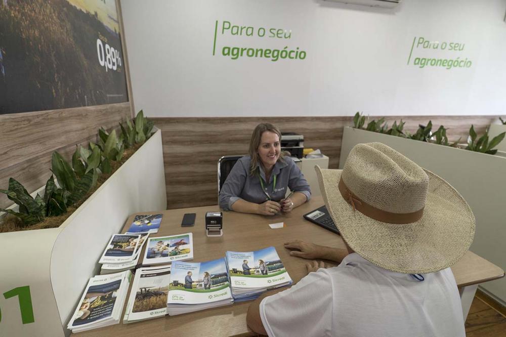 O Sicredi é a segunda maior instituição financeira do Brasil em carteira agro Créditos: Drone Jc Produções