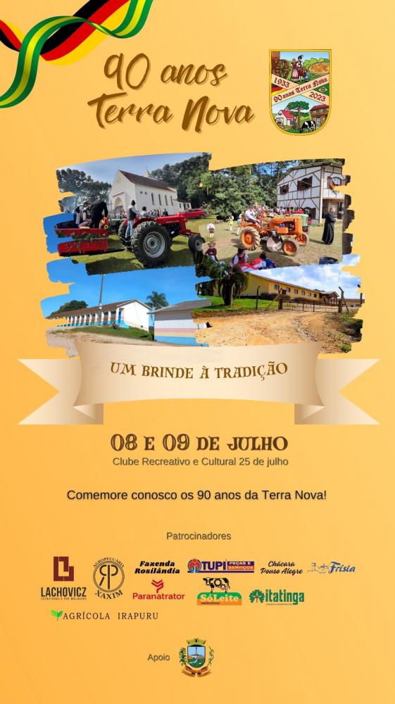 Colônia Terra Nova comemora 90 anos de imigração alemã