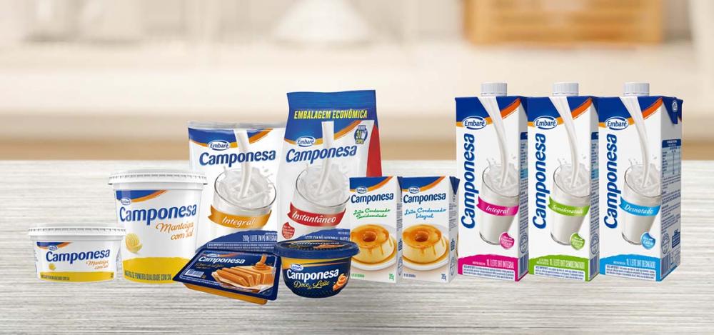 A escolha por cores mais claras nas novas embalagens destaca a pureza dos produtos da marca, que são feitos com leite puro do campo e produzidos nos mais altos padrões de qualidade.