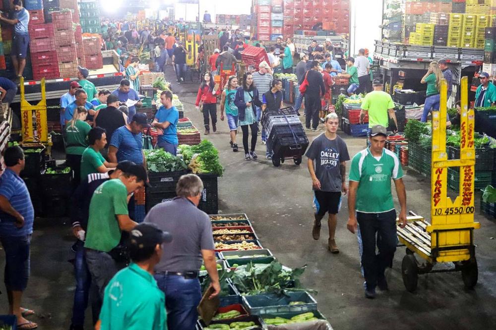 A direção da Ceasa fará nos próximos 120 dias um processo de recadastramento de todos os permissionários e particulares autorizados que atuam no mercado. Foto AEN