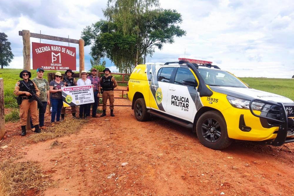 Em um ano, Patrulha Rural registrou aumento de mais de 300% no número de armas apreendidas no Paraná Foto: PMPR