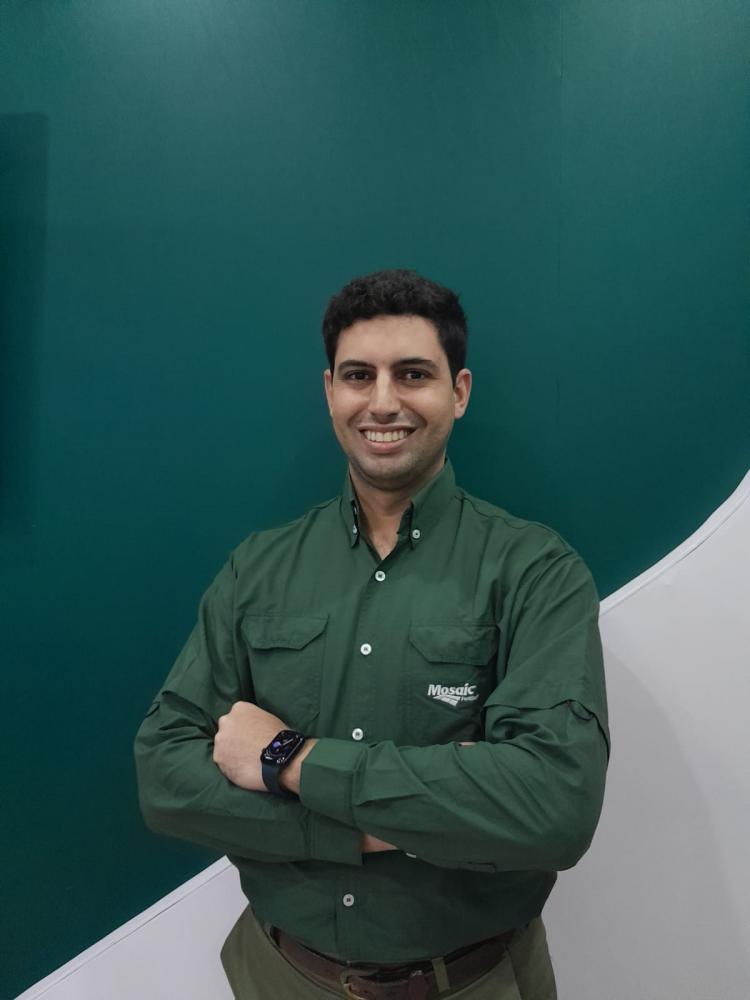Filipe Miranda, gerente de Produtos da Mosaic Fertilizantes.