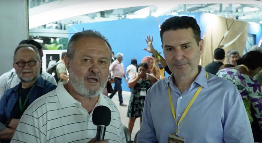 Lima Rodrigues e o Ministro das Cidades, Jader Filho