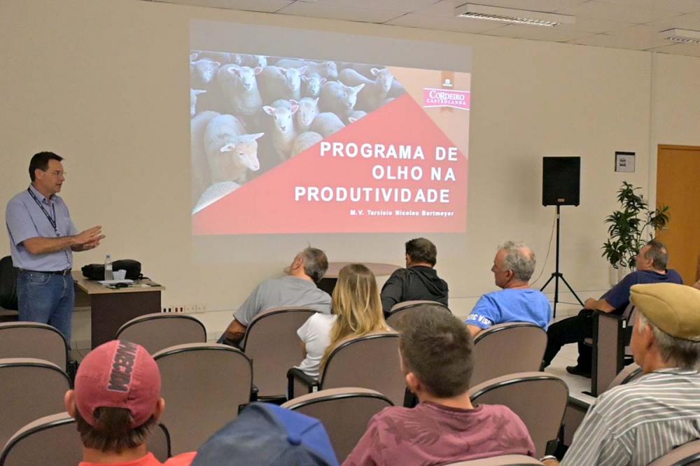 Apisco, Sindicato Rural e Cordeiro Castrolanda discutem avanços e reafirmam parceria para o crescimento da ovinocultura em Piraí do Sul e região. Foto Toninho Anhaia