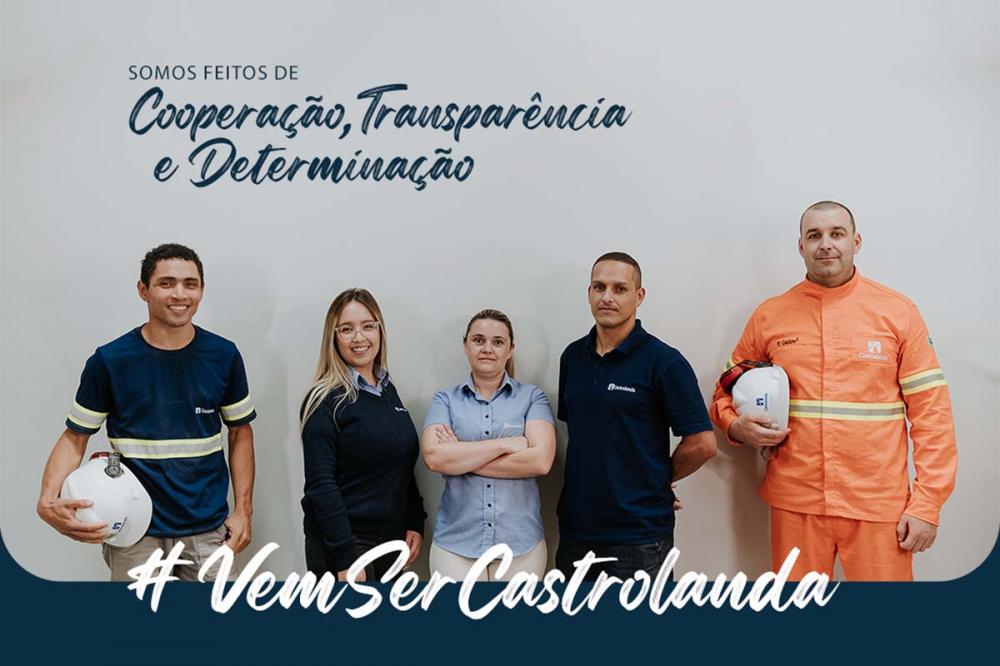 A Cooperativa Castrolanda promoverá a ‘Vem Ser Castrolanda’ na Agência do Trabalhador das cidades de Ponta Grossa, no dia 12, em Castro, no dia 13 e Piraí do Sul, no dia 14.