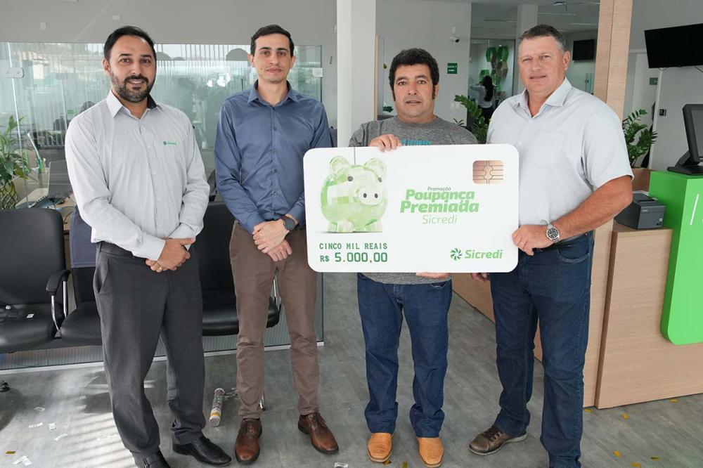 A promoção segue até dezembro e conta com sorteios semanais de R$ 5 mil, um sorteio especial em outubro (Mês da Poupança) no valor de R$ 500.000,00 e um grande sorteio final de um milhão de reais em dezembro.