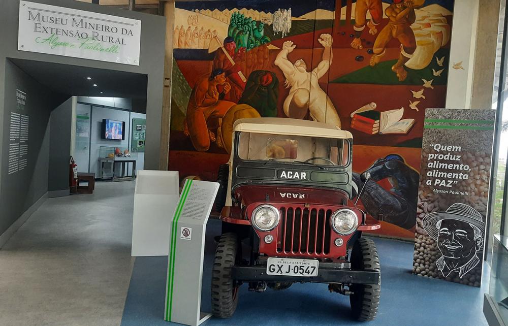O Museu Mineiro da Extensão Rural Alysson Paolinelli estará aberto ao público de segunda a sexta-feira (exceto feriados), de 13h às 17h.O endereço é o mesmo da sede da Emater-MG, na Avenida Raja Gabaglia 1626, bairro Luxemburgo, em Belo Horizonte.