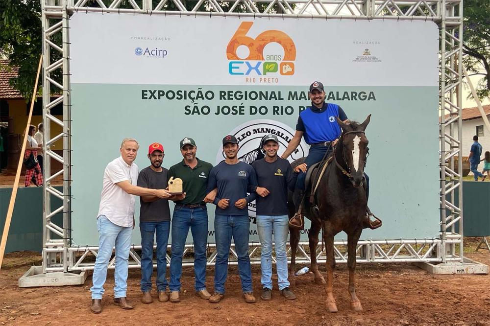 Mais de 90 cavalos da Raça Mangalarga participam da 60ª Expo Rio Preto. Foto Divulgação