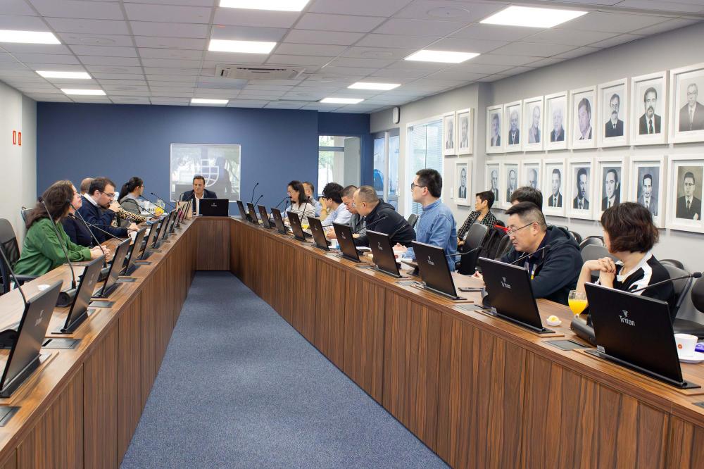 Invest Paraná promove rodada de negócios entre empresários chineses e paranaenses Foto: Invest Paraná