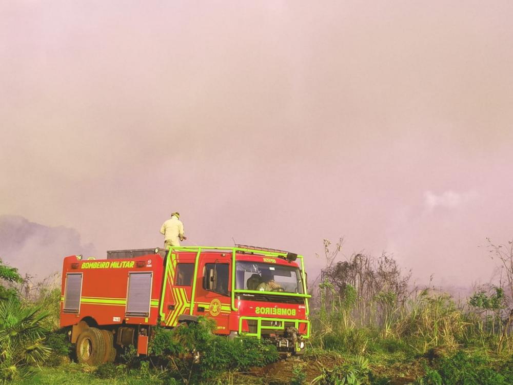 Bombas atuaram em 71 incêndios no Pantana Foto:lCPA/CBMMS
