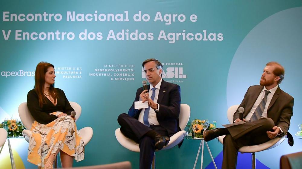 Gabriel Garcia Cid também participou do ‘V encontro de Adidos Agrícolas’, falou sobre atuação internacional da ABCZ e os desafios do setor Fotos: Kebec Gesival Nogueira