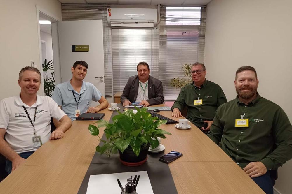 Tecnologia inovadora foi desenvolvida pela NetWord Agro, empresa de monitoramento digital de solo e lavouras, acelerada do Parque Tecnológico Itaipu.. Fotos divulgação