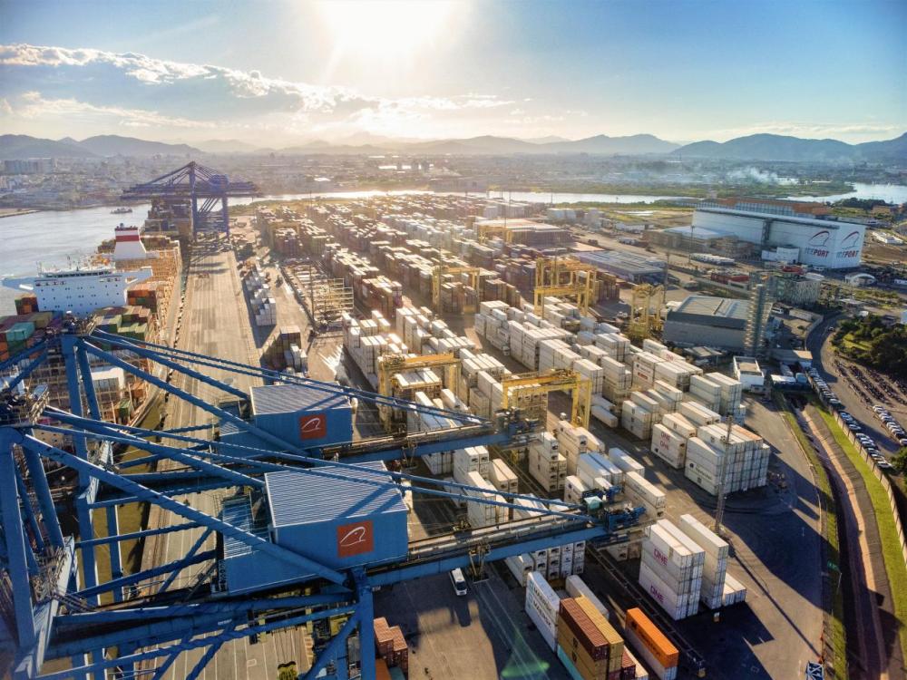 Santa Catarina bateu o recorde na exportação de carnes em 2023, com o embarque de 1,85 milhão de tonelada de carnes e receitas (Foto: divulgação/Portonave).