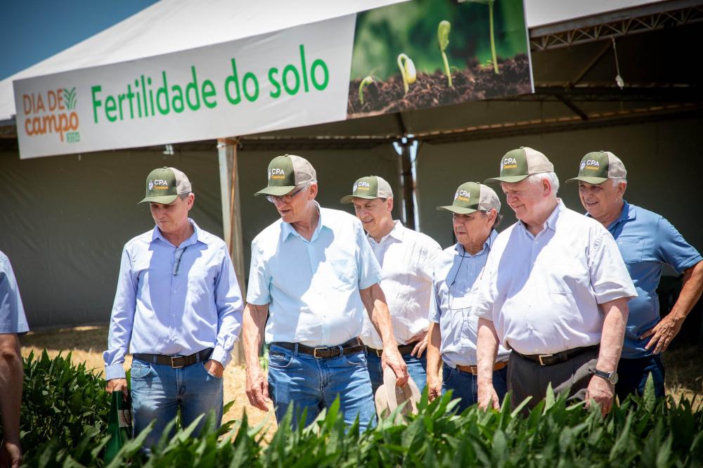 Copacol inicia 33º Dia de Campo; Norberto Ortigara marca presença no CPA Foto: Copacol