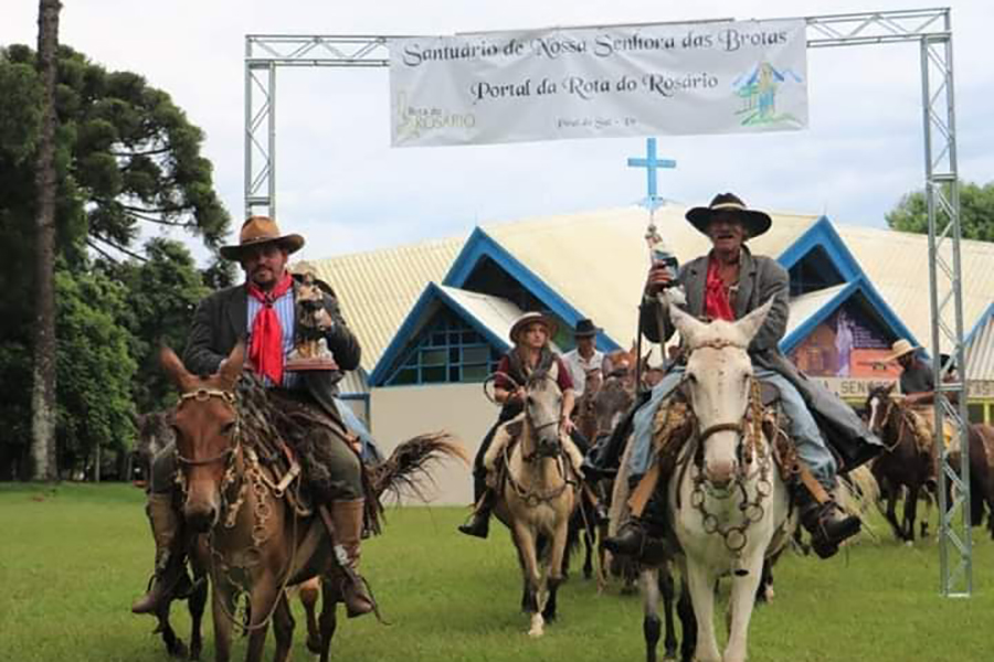 Romaria Tropeira vai percorrer a Rota do Rosário unindo tradição e religiosidade Foto: Clube dos Tropeiros Alma Sem Fronteiras