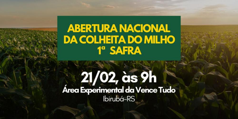 Desafios da safra e perspectiva para o milho nos curto e médio prazos serão alguns dos assuntos abordados no evento