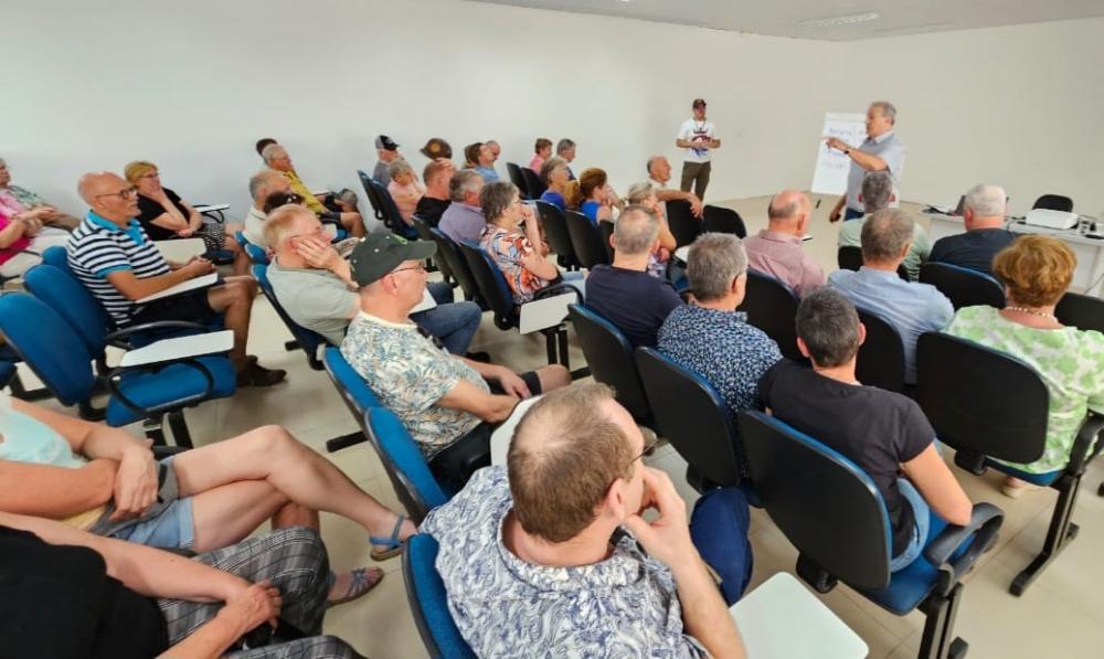 Recepção aconteceu na tarde desta quarta-feira, na Unicoop Crédito: Assessoria