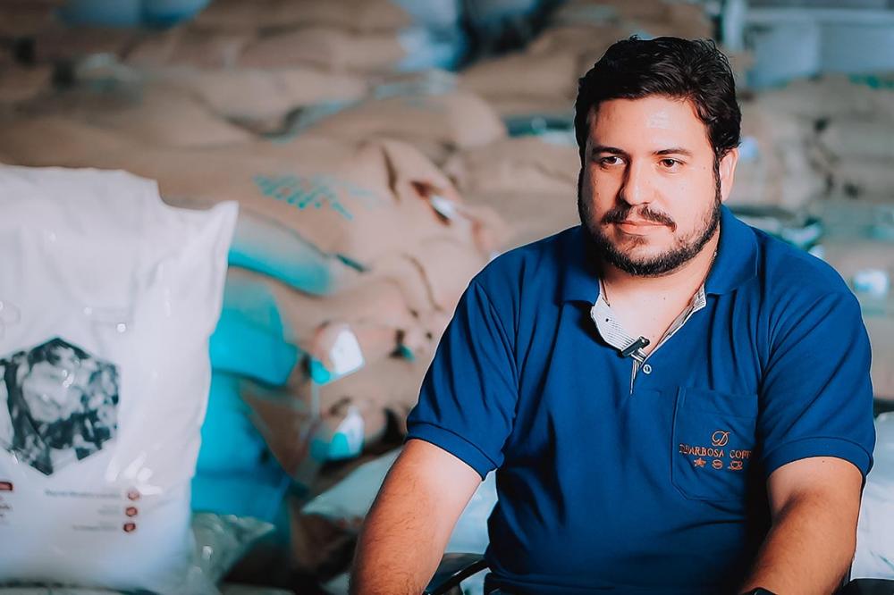 O produtor rural Deyvid Oliveira Leandro
