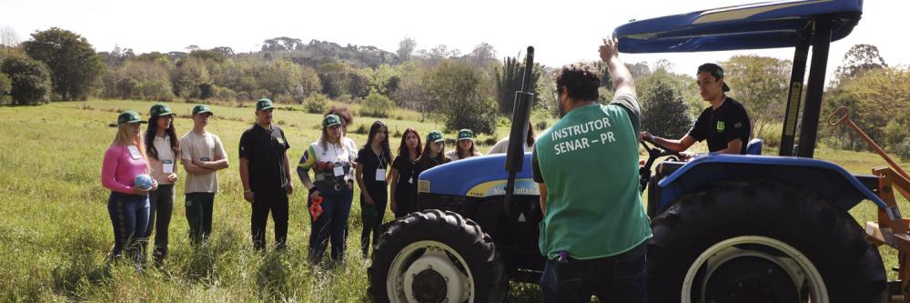 Programa do Sistema FAEP/SENAR-PR em parceria com o governo estadual encerrou os primeiros seis meses de atividades com saldo positivo entre os alunos das 23 instituições de ensino. Foto Faep
