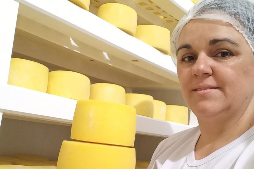 Produtora de Dois Vizinhos vence o Prêmio Expobel de Queijos Coloniais do Sudoeste Foto: Eliane/Arquivo pessoal