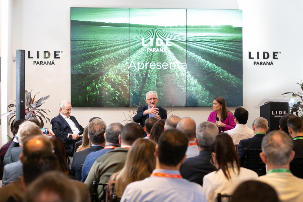 As oportunidades oferecidas pelo agronegócio no Paraná e a necessidade dos atores envolvidos com esse setor serem cada vez mais assertivos em suas decisões foi o tema discutido na manhã desta terça-feira (26) em um evento promovido pela Lide Paraná, um ec