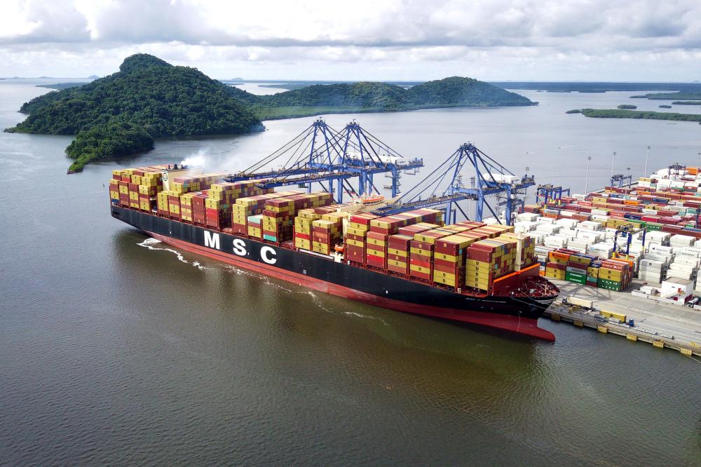 Porto de Paranaguá recebe maior navio da história do Paraná em capacidade Foto: Portos do Paraná