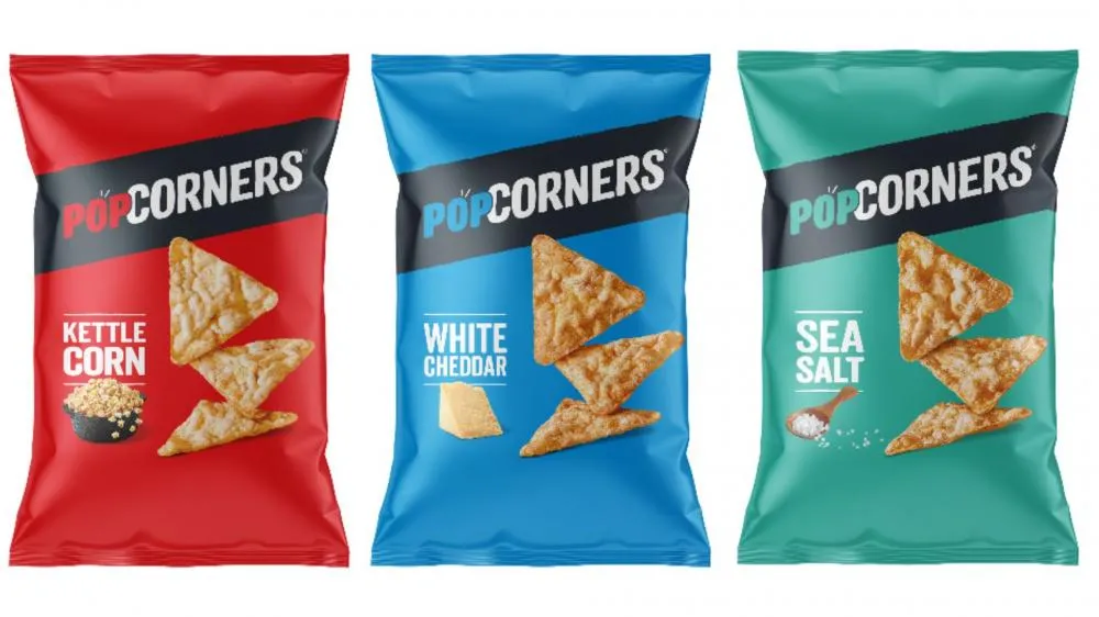 Com o slogan: “Nunca frito, sempre divertido”, PopCorners® não é assado, nem frito, mas obtido por meio de alta temperatura e pressão, com uma tecnologia diferenciada, que confere sabor, formato e crocância. 