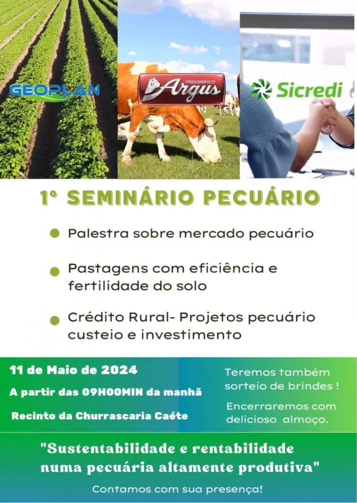Um evento completo para impulsionar a pecuária regional