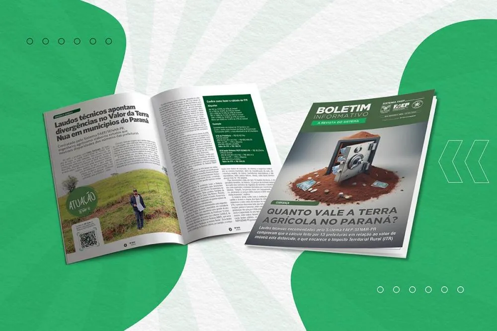 Reportagem de capa traz estudo que aponta que prefeituras têm inflado o Valor da Terra Nua (VTN), o que aumenta o imposto cobrado de produtores rurais