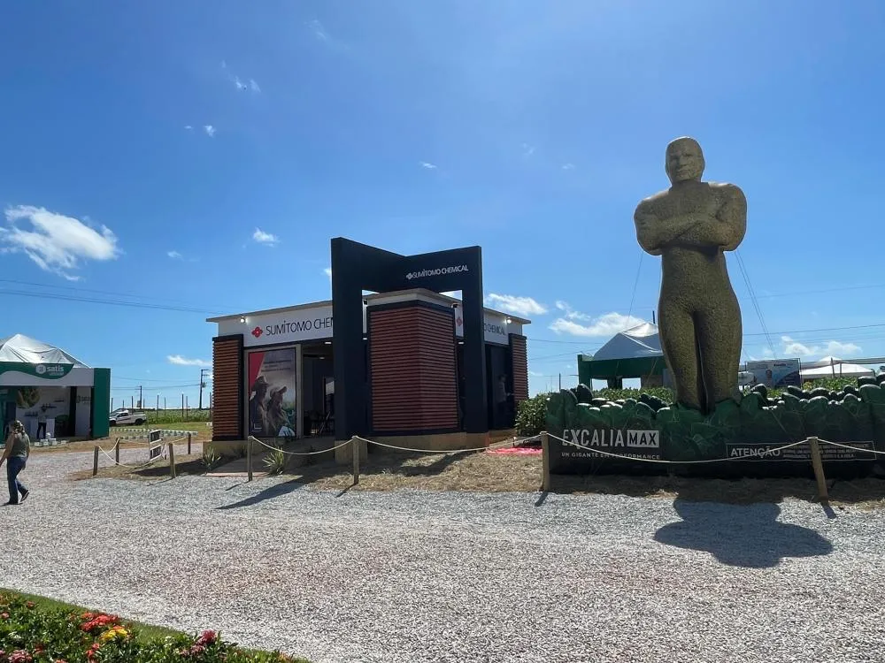 Os visitantes poderão verificar in loco o desempenho das soluções inovadoras, como as de Tratamento de Sementes (Crédito: Leonardo Vieira).