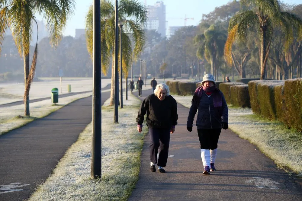 Simepar indica frio rigoroso no fim de semana, com temperaturas negativas no Sul do Estado Foto: Orlando Kissner/Arquivo AEN