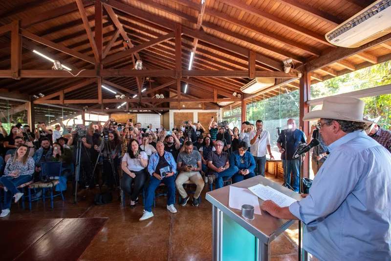 Hussein Gemha Junior, presidente de Os Independentes fala sobre programação esportiva de rodeio - Crédito: André Monteiro