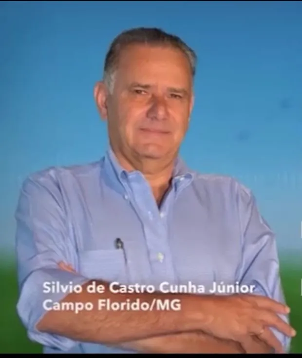 O resultado de 120 sacas de soja por hectare colocou o produtor Silvio Castro Cunha Júnior entre os finalistas do 16º Desafio Nacional de Máxima Produtividade de Soja (Arquivo Pessoal).